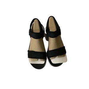 Skechers Black and White Women's Sandals